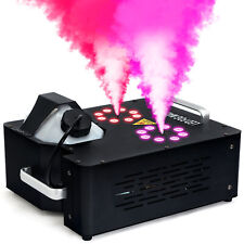 2000W Dual Spray Smoke Fog Machine RGB 16 LED Light DMX Stage DJ Vertical Spray picture