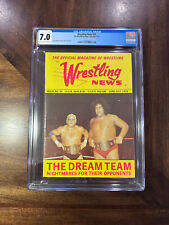 1979 Andre the Giant Dusty Rhodes CGC 7 The Wrestling News picture