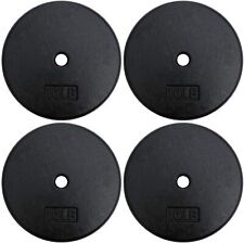 A2ZCARE Standard  Weight Plates 1-Inch Center-Hole for Dumbbells - set of 4 picture