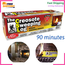 CSL - Creosote Sweeping Log for Fireplaces and Woodstoves, Chimney Maintenance F picture