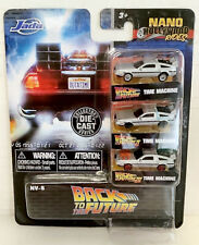 NEW Jada 31583 Back to the Future 3-Pack TIME MACHINE Nano Vehicle hollywood picture