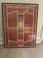 Original Roland Garros Poster 1982. picture