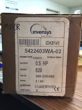 Invensys Brook Hanson Induction Motor 1/2HP, 208-230/460V, 3PH, (M1VR) picture