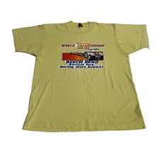 Vintage 1980s Winston World Championship Series Beech Bend Raceway T Shirt  picture