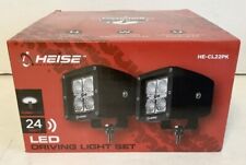 NEW Heise HE-CL22PK 4-LED BLACK Cube Driving Light 2-Pack Set car lighting picture
