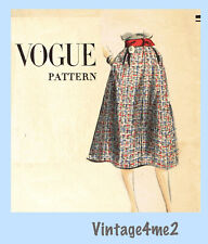 Vogue 7682: 1950s Easy Misses Flared Skirt Size 30 Waist Vintage Sewing Pattern picture