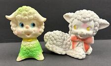 Vintage Stahlwood Lamb Rubber Baby Toy Lamb Squeaky Toy & Lamb Or Puppy? picture