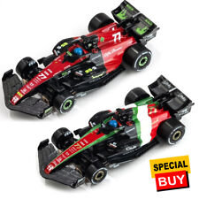 AFX 2023 Alfa Romeo Spa & Monza # 77 Limited Edition F1 Collection HO Slot Car picture