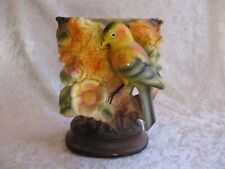 Vintage Ardco Dallas Porcelain Bird/Nest Vase picture