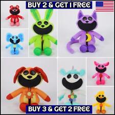 8x Smiling Critters Plush Cartoon Stuffed Soft Animals Doll Toy Kids Gift Catnap picture