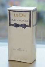 Vintage LE DIX by BALENCIAGA splash EDT 100 ml~3.3 oz OLD FORMULA LARGE SEALED picture