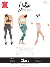 Jalie 3887 Clara High-waisted Leggings in 3 Lengths Sewing Pattern Women & Girls picture