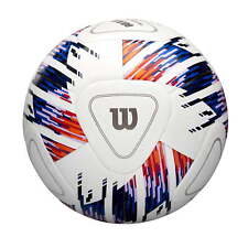 Wilson NCAA Vivido Size 5 Soccer Ball - White/Orange/Purple picture