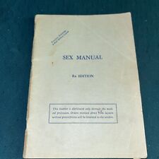 Vintage 1953 Sex Manual G Lombard Kelly RX Edition With Illustrated Pictures picture