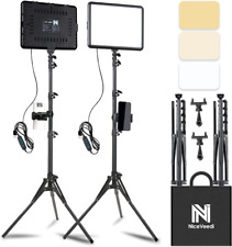 2-Pack LED Video Light Kit,  Studio Light, 2800-6500K Dimmable Photography Light picture