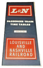 APRIL 1964 L&N LOUISVILLE AND NASHVILLE RAILROAD SYSTEM PUBLIC TIMETABLE picture