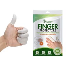 Disposable Latex Finger Cots Multi Pcs, Anti-static Rubber Fingertips Protective picture
