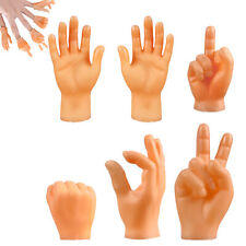 Mini Hands for Fingers Pack of 6 Finger Toys Small Hands for Cats, Children picture