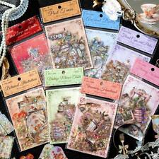 Vintage PET Stickers Bullet Journals Card Diary Scrapbooking Collage Stationery picture