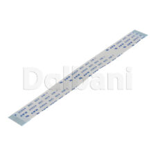 White Flex Cable FFC Flat Flexible Ribbon 0.5 Pitch 24 Pin 130 mm Type A picture