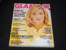 1995 OCTOBER GLAMOUR MAGAZINE - TEAL FRONT COVER - L 7317 picture