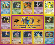 Pokemon Gym Challenge & Gym Heroes: Choose Your Card - 100% Authentic | WOTC picture