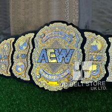 AEW World Heavyweight Championship Replica Belt Title, 6MM ZINC 4 Layers picture
