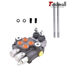 2 Spool 13 GPM SAE Ports 3600Psi Hydraulic Monoblock Control Valve Double Acting picture