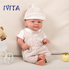 IVITA 14'' Full Body Silicone Baby Doll Lifelike Baby Boy Infant picture