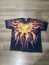 “RARE” Vintage Y2k Rock Eagle Flame Tee Size:XL picture