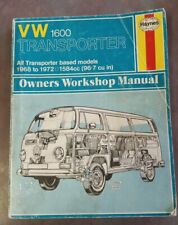 Vintage 1977 VW 1600 Transporter 1968-1979 All Models Haynes Manual 082 picture