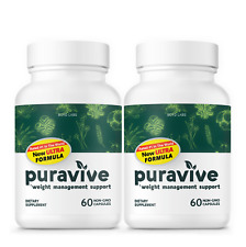 (2 PACK) NEW Puravive Ultra Weight Loss Capsules - 60 Capsules - 2024 Formula picture