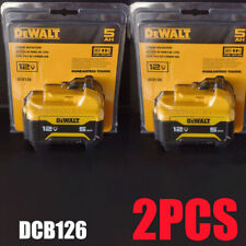 2 PACK DeWalt DCB126 5.0AH 12V Battery BRAND-NEW Sealed Package picture