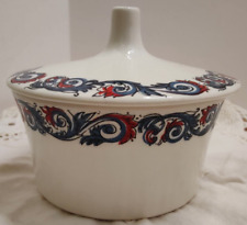 Figgjo Flint Norway Sugar Bowl With Lid ~ Vintage picture