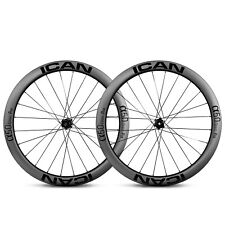 ICAN Alpha 50 Disc Pro Carbon Disc Road Bike Wheelset 700C Sram XDR Freehub picture