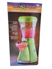 NEW Nostalgia Taco Tuesday 64-Oz Frozen Margarita & Slush Blender Maker / Sealed picture