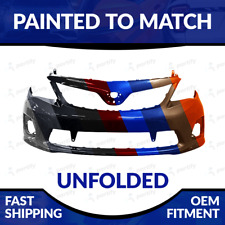 NEW Paint To Match Unfolded Front Bumper For 2011 2012 2013 Toyota Corolla S/XRS picture