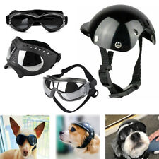 Pet Safety Suit Motorcycle Dog Helmet Adjustable Sunglasses Goggles Pet Hat Cap picture