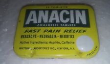 Vintage Anacin Fast Pain Relief Medicine Tin New York NY picture
