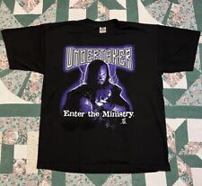 RARE Vintage 90s WWF Undertaker “Enter the Ministry” Shirt Men’s XL  AAA Black picture