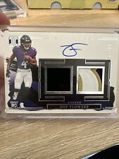 2023 Impeccable Elegance Zay Flowers RPA 01/60 On Card Auto SICK PATCH Ravens SP picture