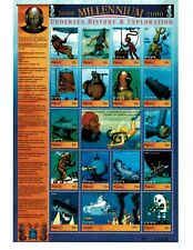 Palau - 2000 - Millennium Undersea History - Sheet of Seventeen - MNH picture