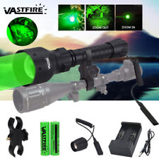 1200 Yards Green LED Hunting Light Predator Flashlight Coyote Hog Varmint Hunt picture