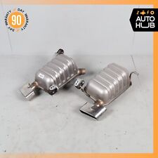 12-15 Mercedes R172 SLK250 M271 Exhaust Muffler Mufflers Right and Left Set 49k picture