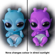 Ashton Drake Miniature NOVA Alien Out-of-This-World Silicone Baby Doll 4