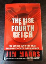 *SIGNED/1ST EDIT/PRINT* The Rise of Fourth Reich, Jim Marrs, 2008, HC/DJ/VG picture