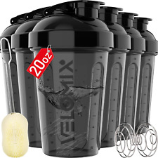 -6 PACK- 20 OZ Protein Shaker Bottles for Protein Mixes, Shaker Cups for Protein picture