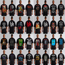 THE BEST COLLECTION OF PUNK ROCK T SHIRTS FRONTAND BACK PRINTS MEN'S SIZES picture