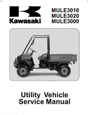 2001-2008 kawasaki mule 3000, 3010, 3020 Service Repair Shop Manual COMB BOUND picture
