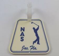 Vintage 25th Anniversary 1988 Military Invitational NAS JAX, FLA. Golf Bag Tag picture